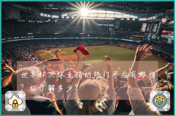 世界杯买球竞猜的热门平台有哪些？你了解多少？